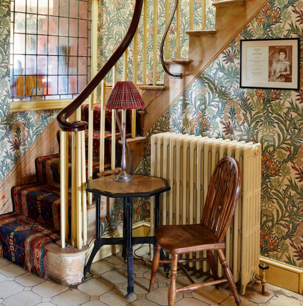 The Gunton Arms situated within the Gunton Estate in North Norfolk, Luke White, pub, staircase, radiator, 